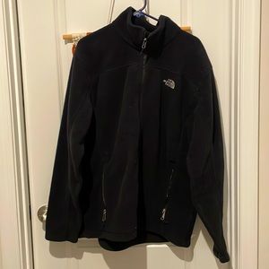 North face fleece zip up